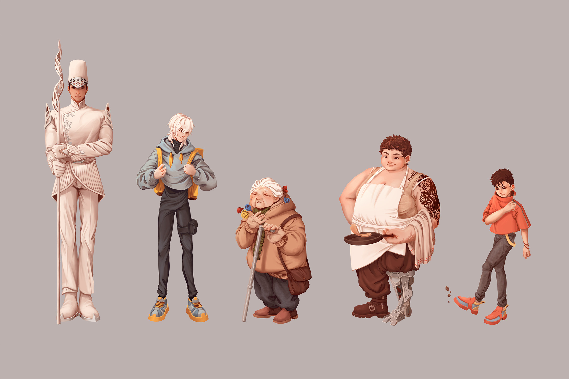 Character lineup